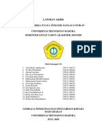 Laporan Akhir Kelompok 18 KKN Tematik Satgas Covid-19 Utm 2020 Universitas Trunojoyo Madura