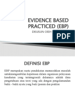 EBP DALAM PRAKTIK KEPERAWATAN