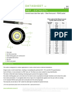 MMC Outdoor Central Loose Tube STA PEHD Fiber Cable-EXTALCTx - GB - Ed4