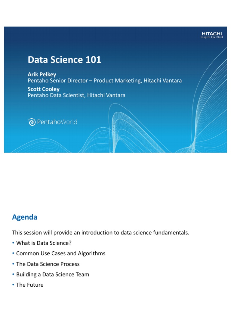 Data Science 101 Overview | PDF | Machine Learning | Applied Mathematics