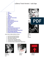 Born This Way (Bonus Tracks Version) - Lady Gaga