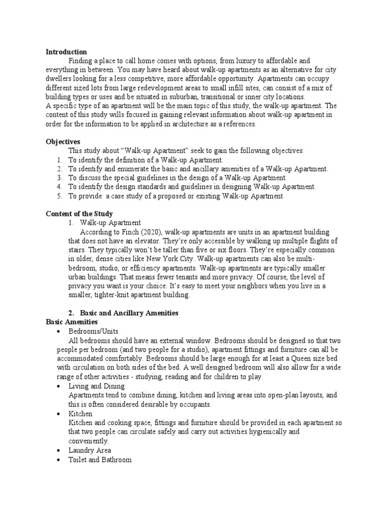 An InDepth Look at WalkUp Apartments Design Considerations