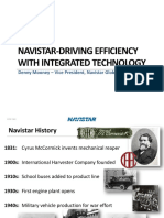 Navistar-Driving Efficiency With Integrated Technology: Denny Mooney - Vice President, Navistar Global Engineering