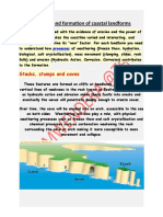 Characteristics and Formation of Coastal Landforms