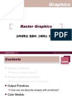 Raster Graphics: CGVR - Korea.ac - KR