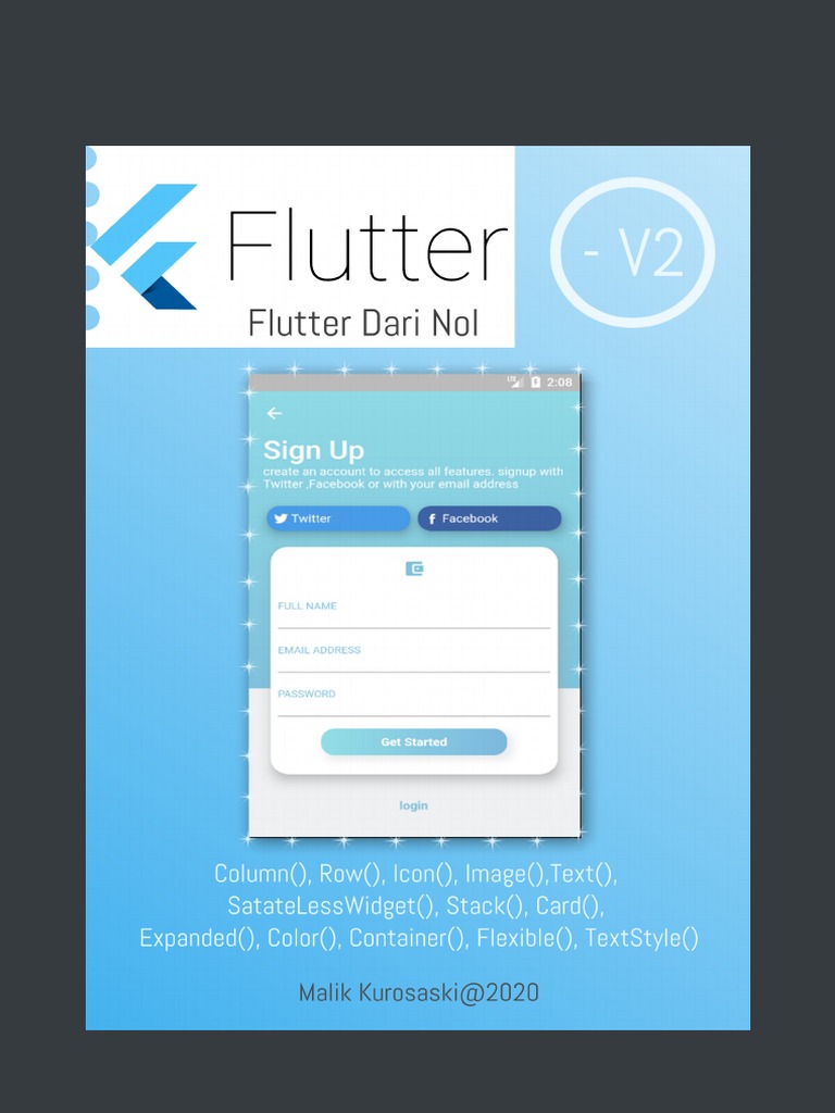 Panduan Layout Flutter V2 | PDF