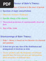 The Ratio of Mass of Electron To The Mass of Proton: Evidences in Favour of Bohr's Theory