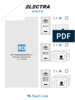 Manual de Utilizare Kit Videointerfon Touch Line SMART PLUS