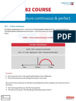 B2 Course: Unit 30 - Future Continuous & Perfect