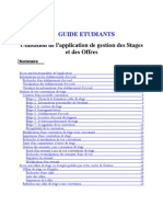 Guide Étudiants Pstage