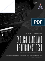 English Language Proficiency Test: Aurora's Technological and Research Institute