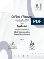 Intrace - Certificate Awareness Training Coating Inspector 795