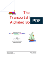 Transportation Alphabet PDF