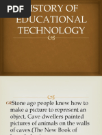 History of Educational Technology