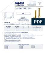 Data Sheet No. 21.07 - SK Thermometer