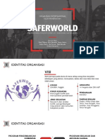 SAFERWORLD, International Non-Governmental Organization Profile and Issues