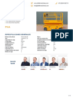 Especificaciones Generales HAULOTTE COMPACT 10 - PHM-Id 80118 - Pfeifer Heavy Machinery