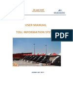Manual - Toll Information System PDF