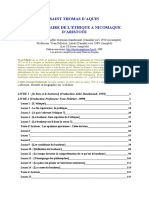 Commentaire de l'éthique à Nicomaque d'Aristote (complet).doc