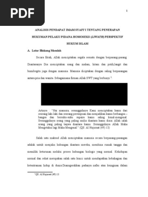 Analisis Pendapat Imam Syafi Pdf