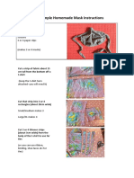 Super Simple Homemade Mask Instructions