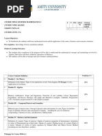 Course Title: Business Mathematics-I Course Code: Qam102 Credit Units: 03 Course Level: Ug L T P/S SW/F W Total Credit Units