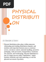 Physical Distributi ON