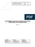 Procedimiento de izaje seguro obra 19-050