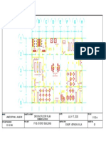 A B C D E F G H: Ground Floor Plan Five-Storey Building JULY 17, 2020 Engr. Vernon Avila 1:150 M 01