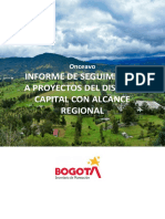 Xi Informe Proyectos Regionales 2018-2019