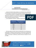 Nota Tecnica 2 Clases de Aislamiento1