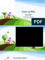 DLP - Antas NG Wika 2017-2018