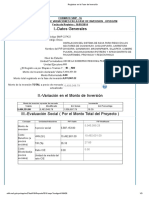 Registros en La Fase de Inversión Quishuarcancha