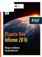 Informe Planeta Vivo 2016 PDF