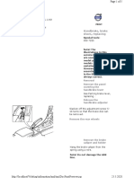 55: Brakes Handbrake, Brake Shoes, Replacing: 55: Brakes V70 (00-08), 2004, B5244S2, M56, L.H.D 25/5/2020