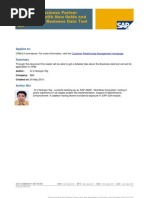 Enhancing Business Partner Transaction With New Fields and Screen Using Business Data Tool Set