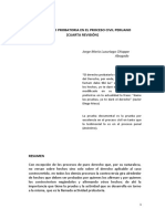 La Actividad Probatoria en El Proceso Civil Peruano (Recuperado Automáticamente)