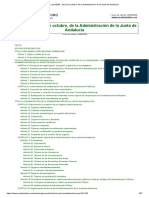 Ley 9_2007, de 22 de octubre, de la Administración de la Junta de Andalucía