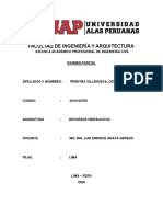 EXAMEN PARCIAL DE RECURSOS HIDRAULICOS - PDF