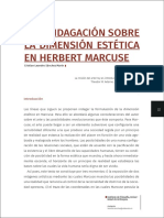 Sánchez Marín, Leandro - Una Indagación Sobre La Dimensión Estética en Herbert Marcuse PDF