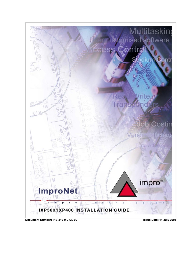 IXP300 IXP400 Installers Guide v1.00 | PDF | Computer Terminal ...