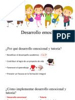 Desarrollo Emocional y Tutoría