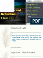 Class 10 Chapter-Light - Reflection and Refraction