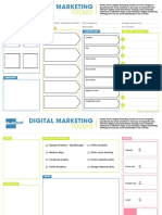 Digital Marketing Strategy Canvas PDF