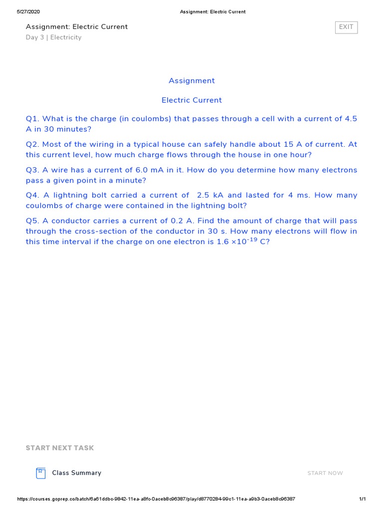 Charge Calculation in Lightning Bolts | PDF