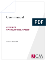 User Manual: CP Series CP160D/CP200D/CP225D