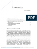 Formal Semantics: A Concise History of its Key Ideas