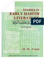 Studies in Early Hadith Literature - M. M. A'ẓamī PDF