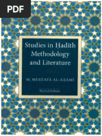 Studies in Hadith Methodology and Literature - Shaykh Muhammad Mustafa Al-Azami PDF