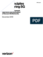 First Principles For Securing 5G: The Design, Deployment, Operation and Innovation of Secure 5G Networks